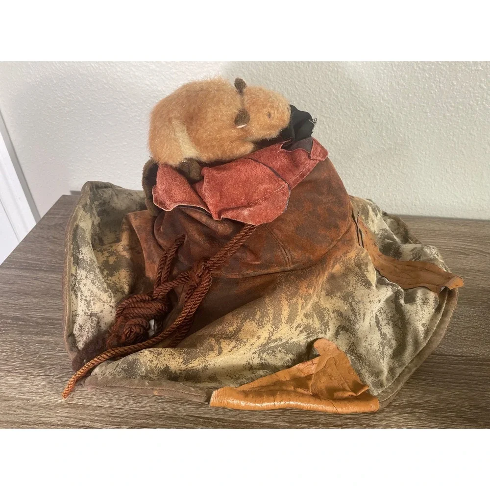 elope Capybara Plush Hat Costume Animal Headpiece Adult Kids Halloween Zoo